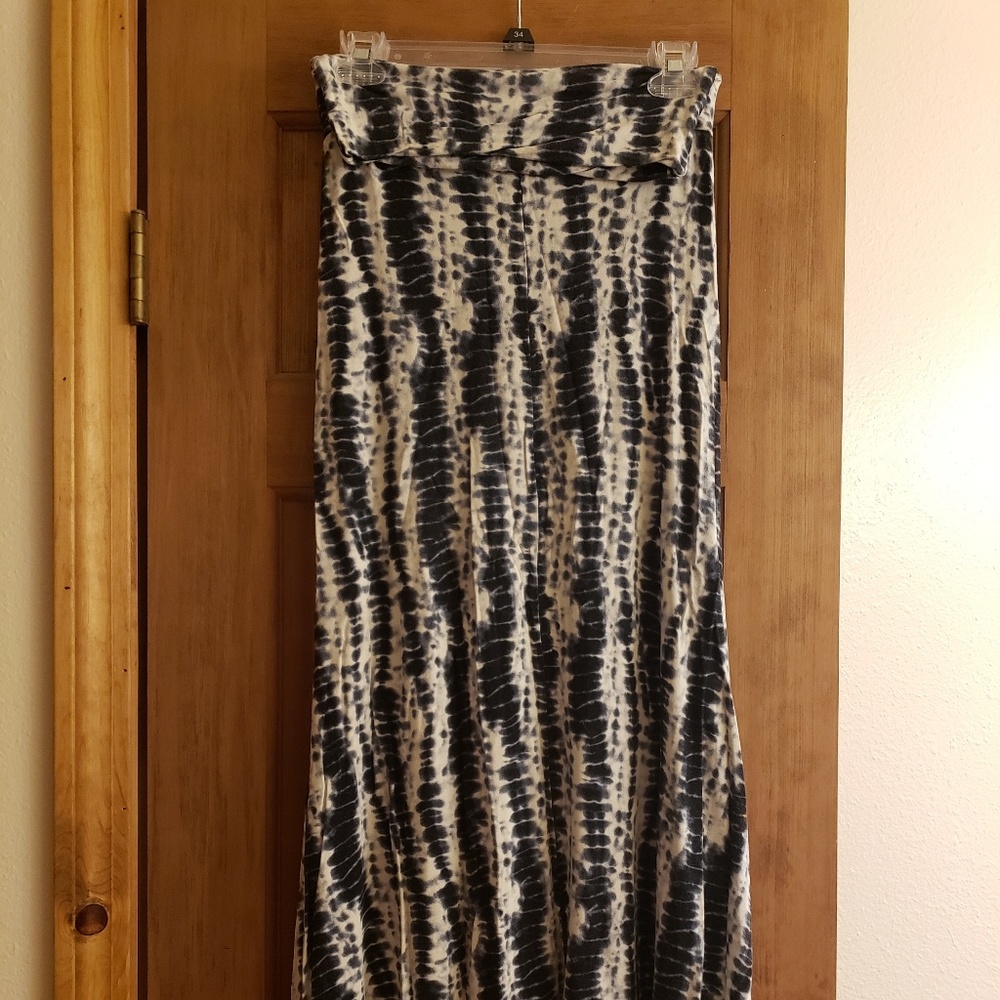 Tye dye maxi skirt